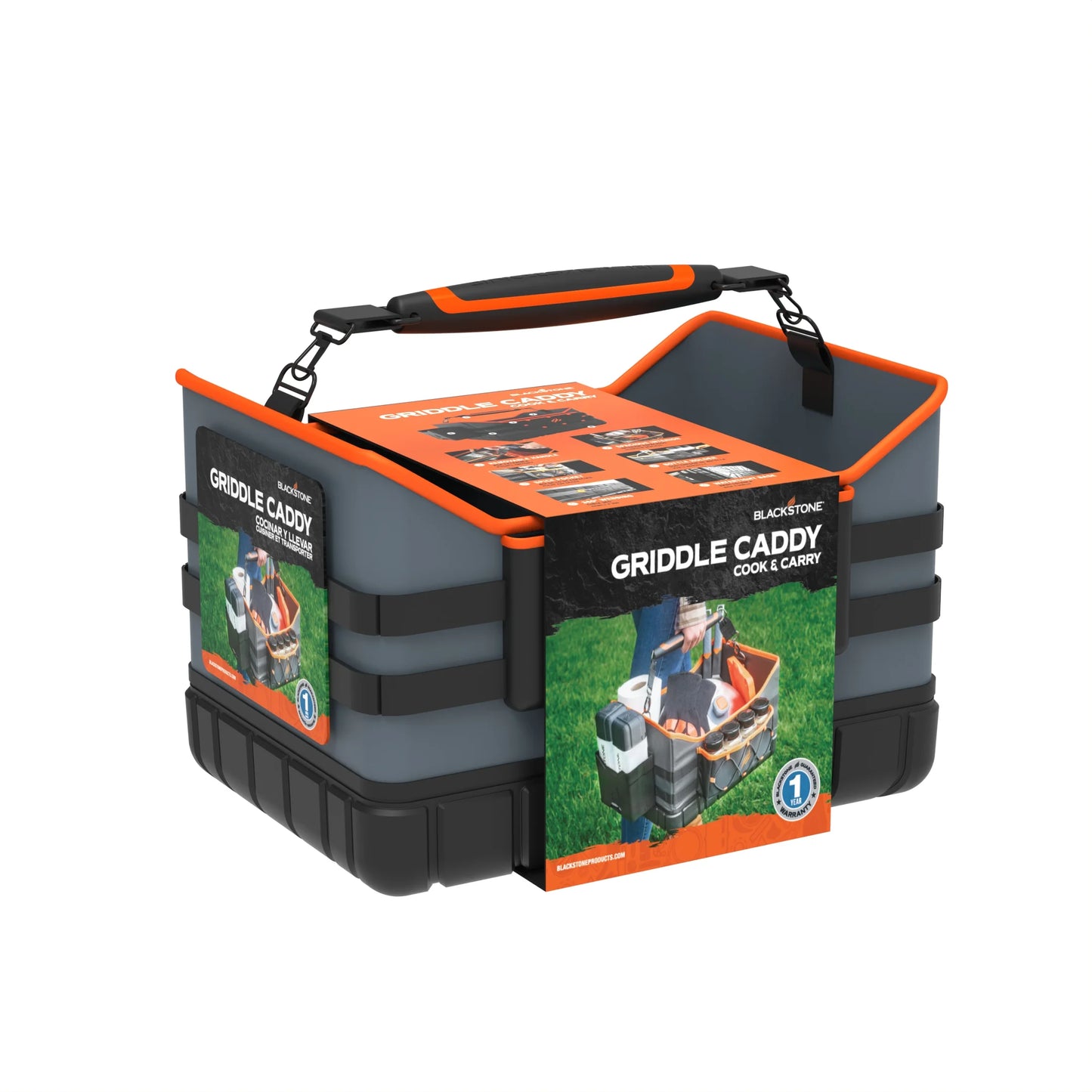 Cook & Carry Griddle Caddy – Portable Grill Tool Organizer for Blackstone & Outdoor Griddles